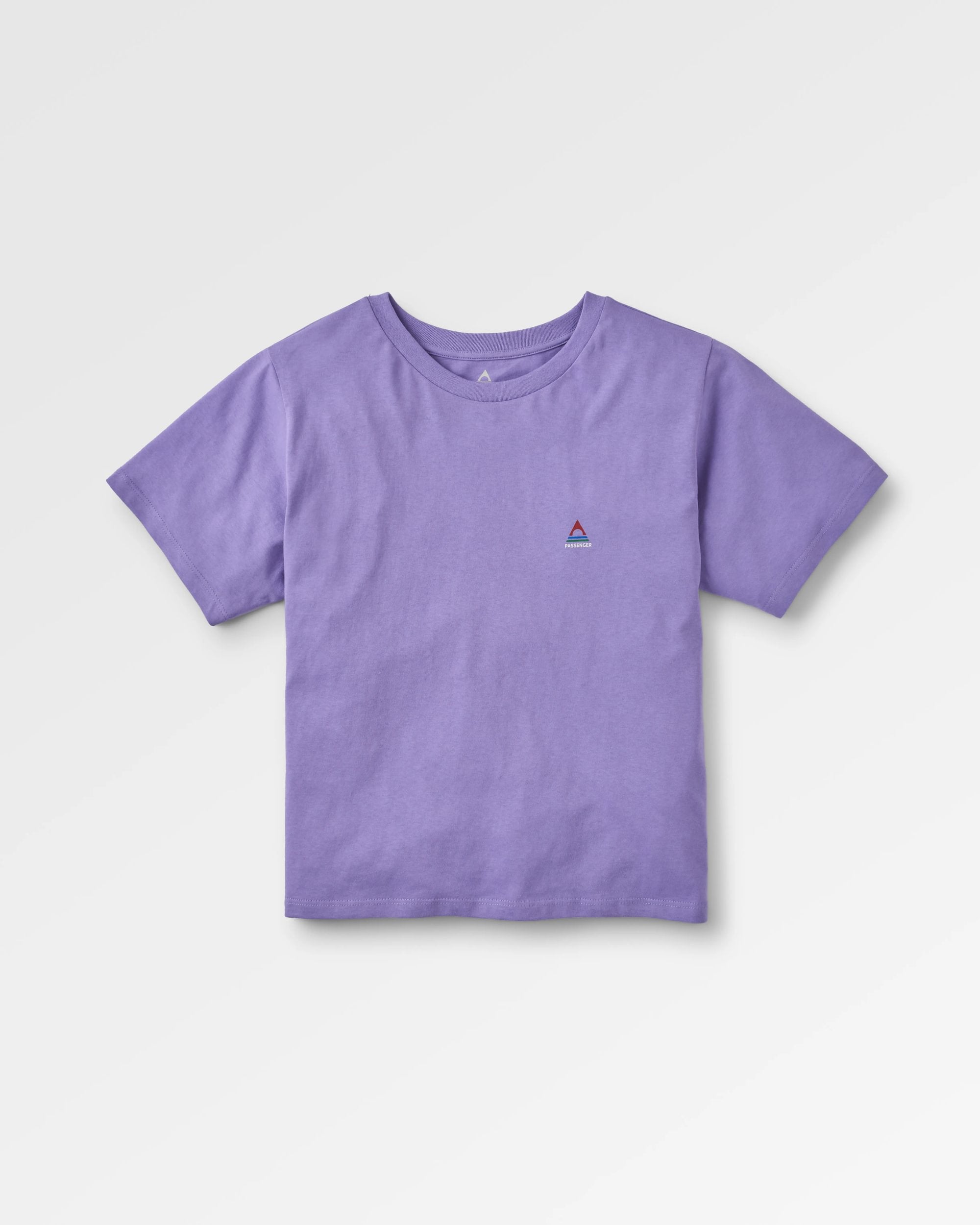 Classic Recycled Cotton T-Shirt - Retro Purple