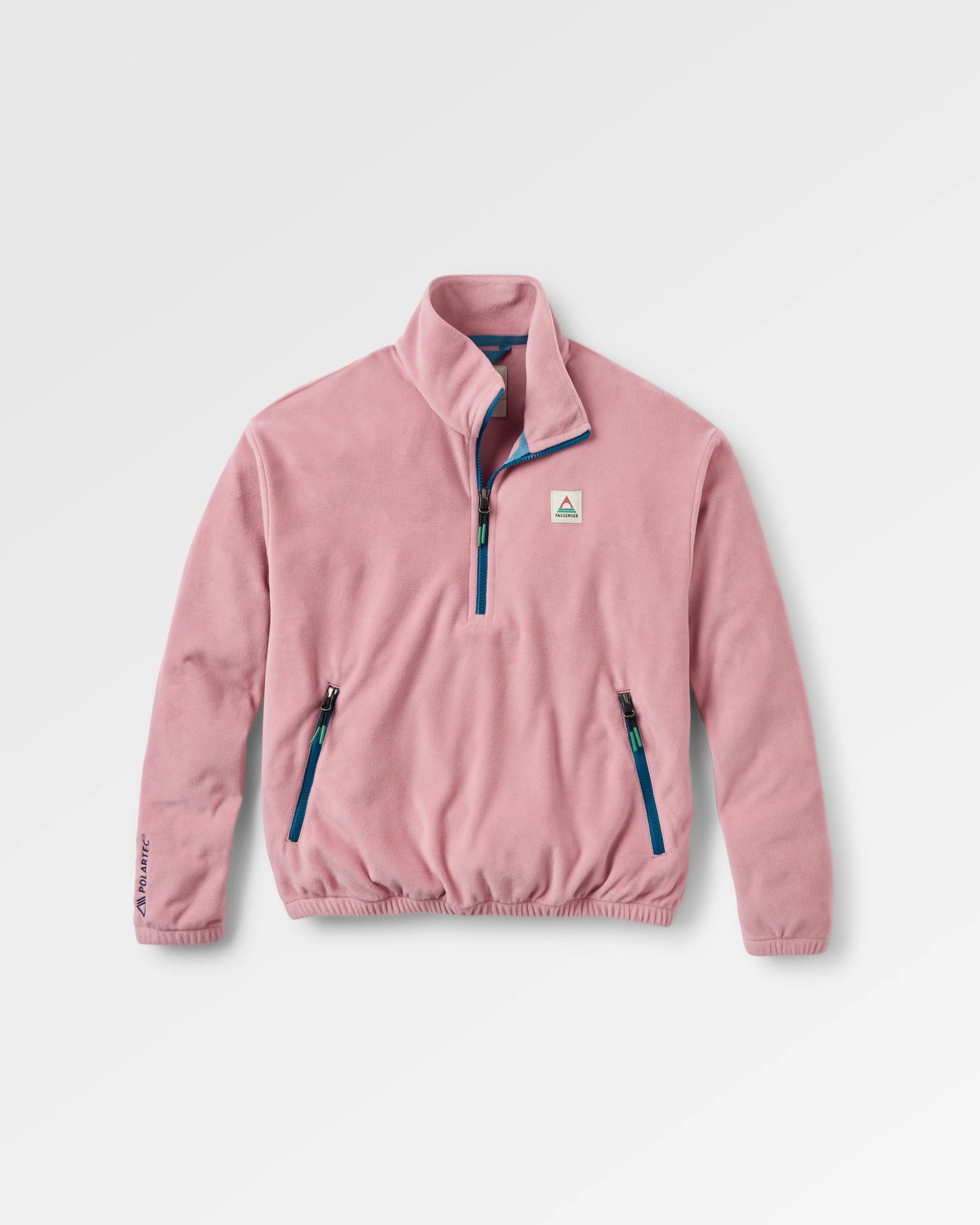 Ayla Recycled Micro Polartec® Fleece - Pink Haze