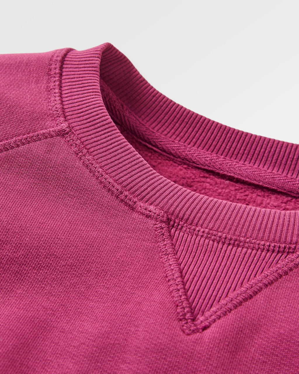 Heritage Recycled Cotton Sweatshirt - Warm Berry