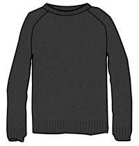Cove Recycled Knitted Jumper - Black