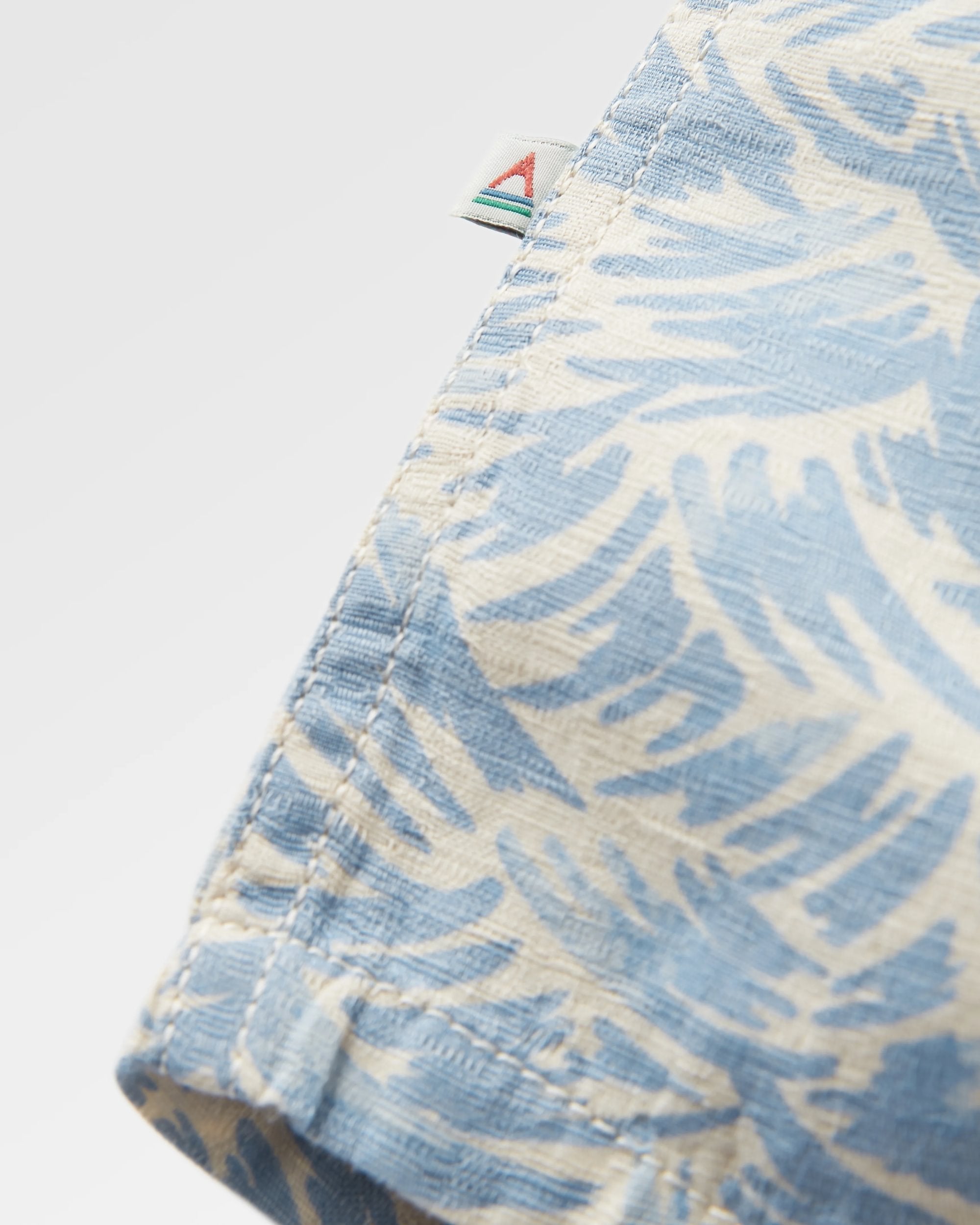 Cove Organic Cotton Textured Shirt - Waves Birch