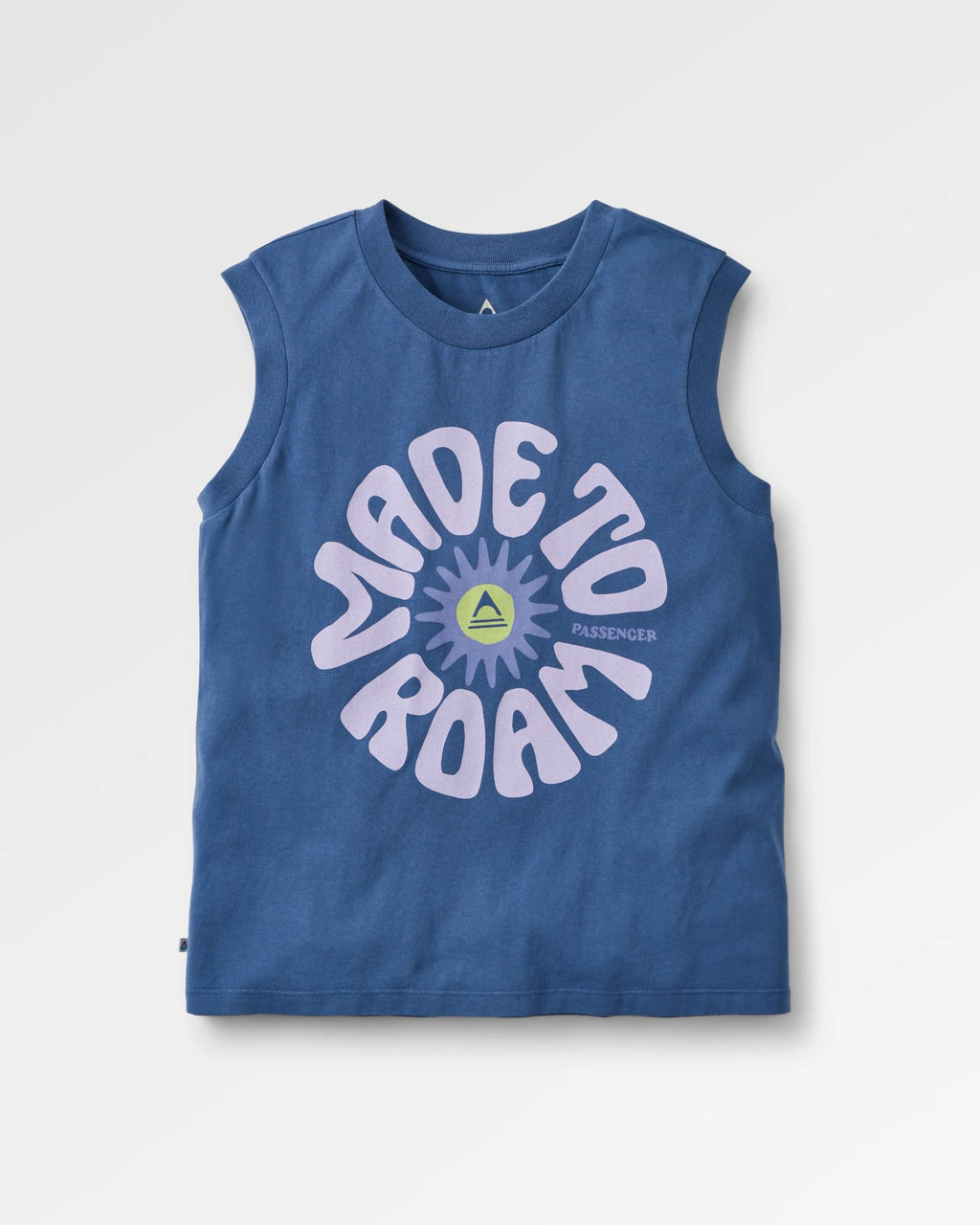 Easy Days Organic Cotton Vest - Purple Indigo