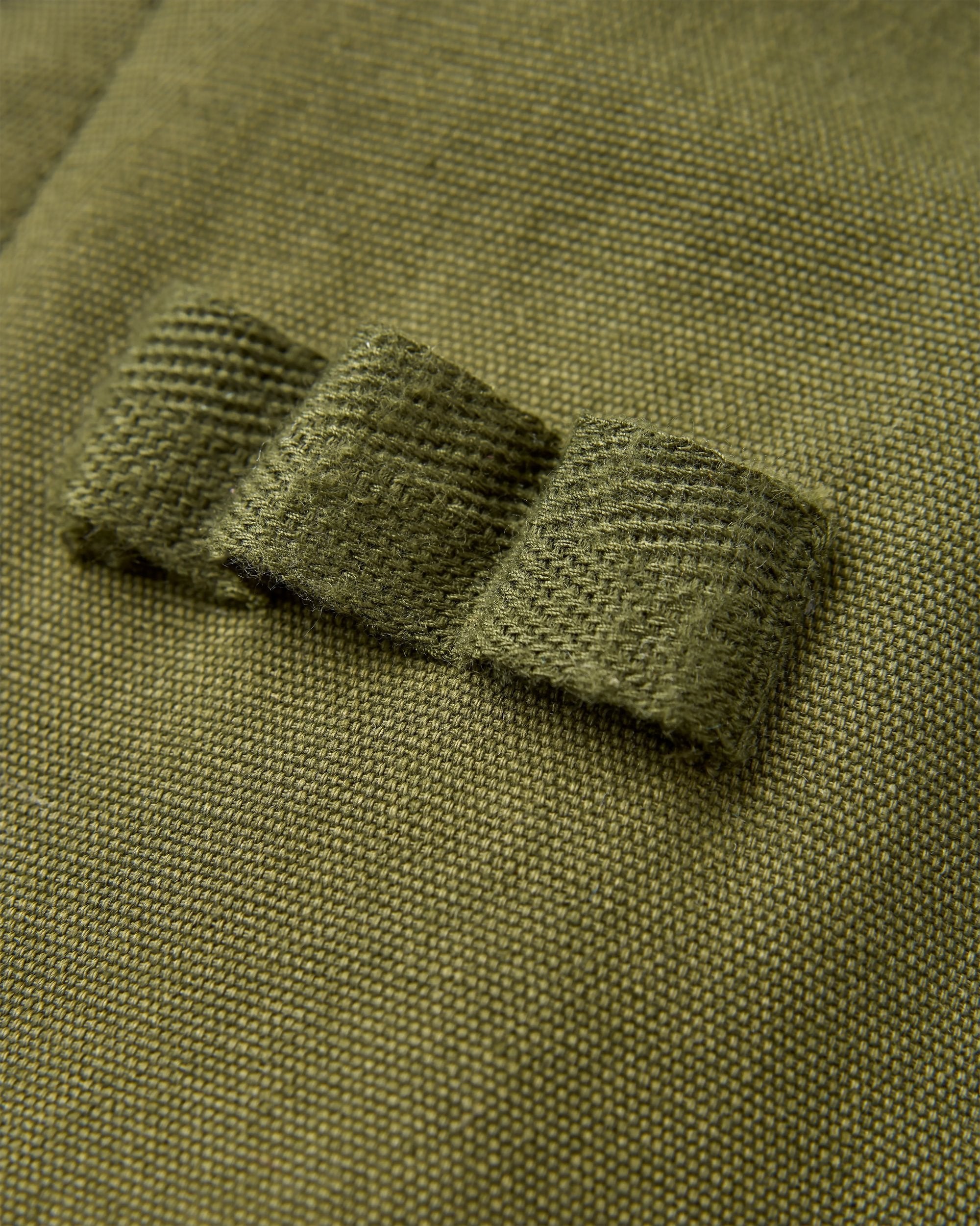 Explorers Organic Cotton Canvas Gilet - Khaki