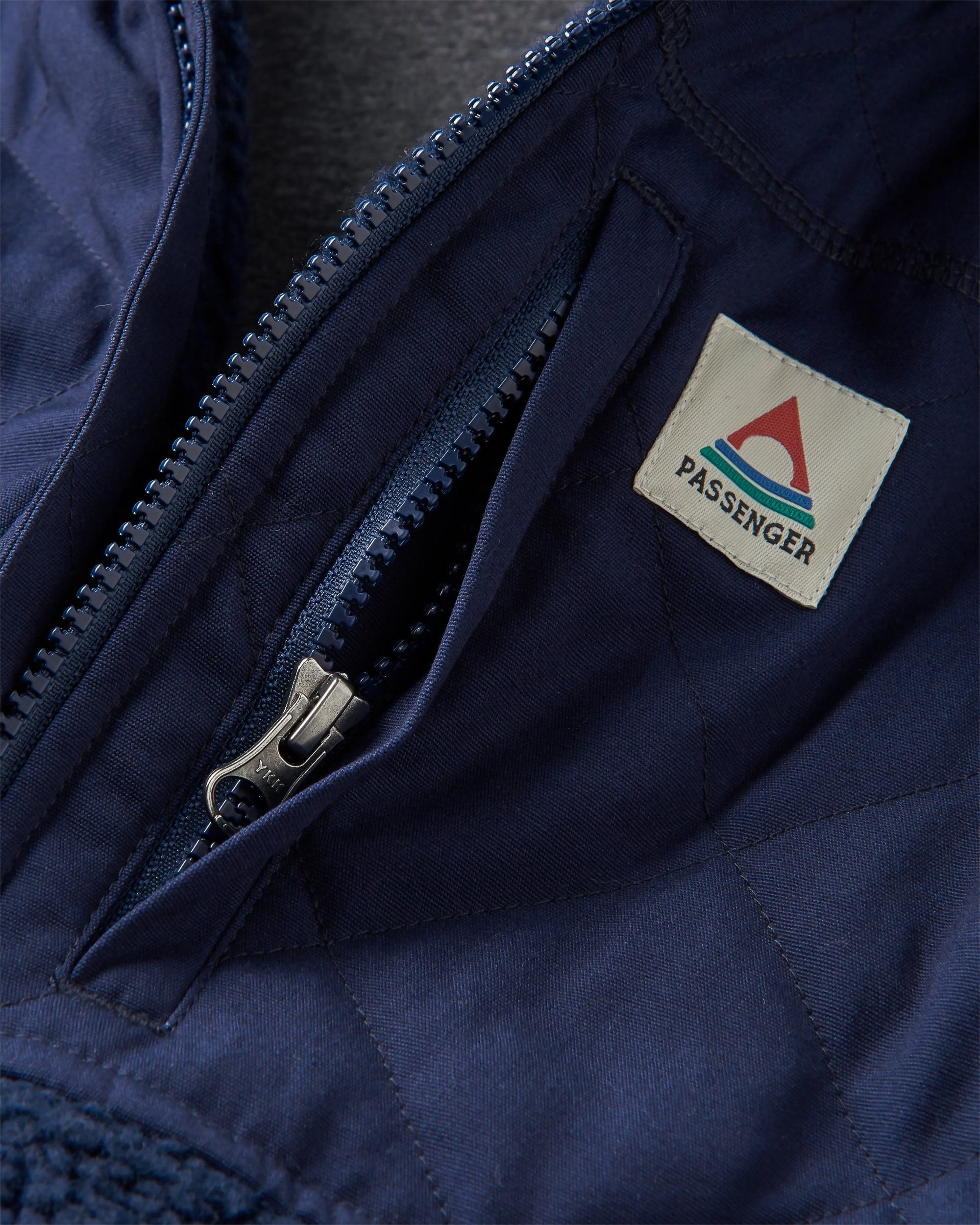 Adventure Recycled Deep-Pile Sherpa Fleece - Rich Navy