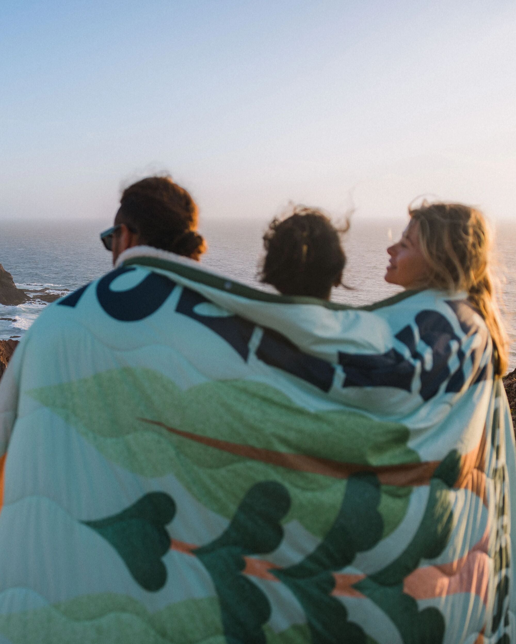 Cabin Recycled Sherpa Blanket - Spearmint