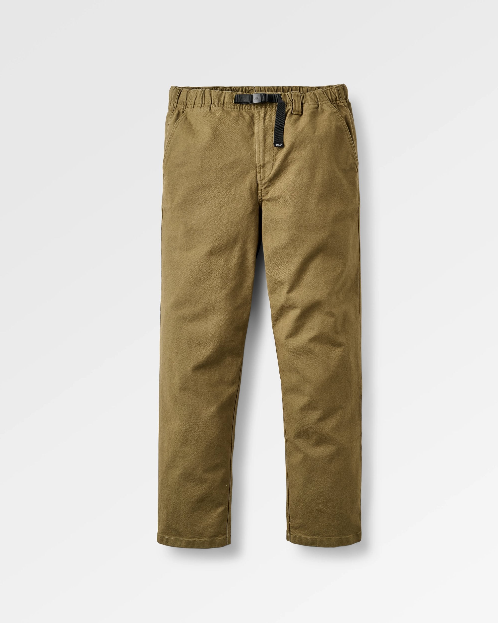 Adventurer Organic Cotton Canvas Trouser - Dark Olive