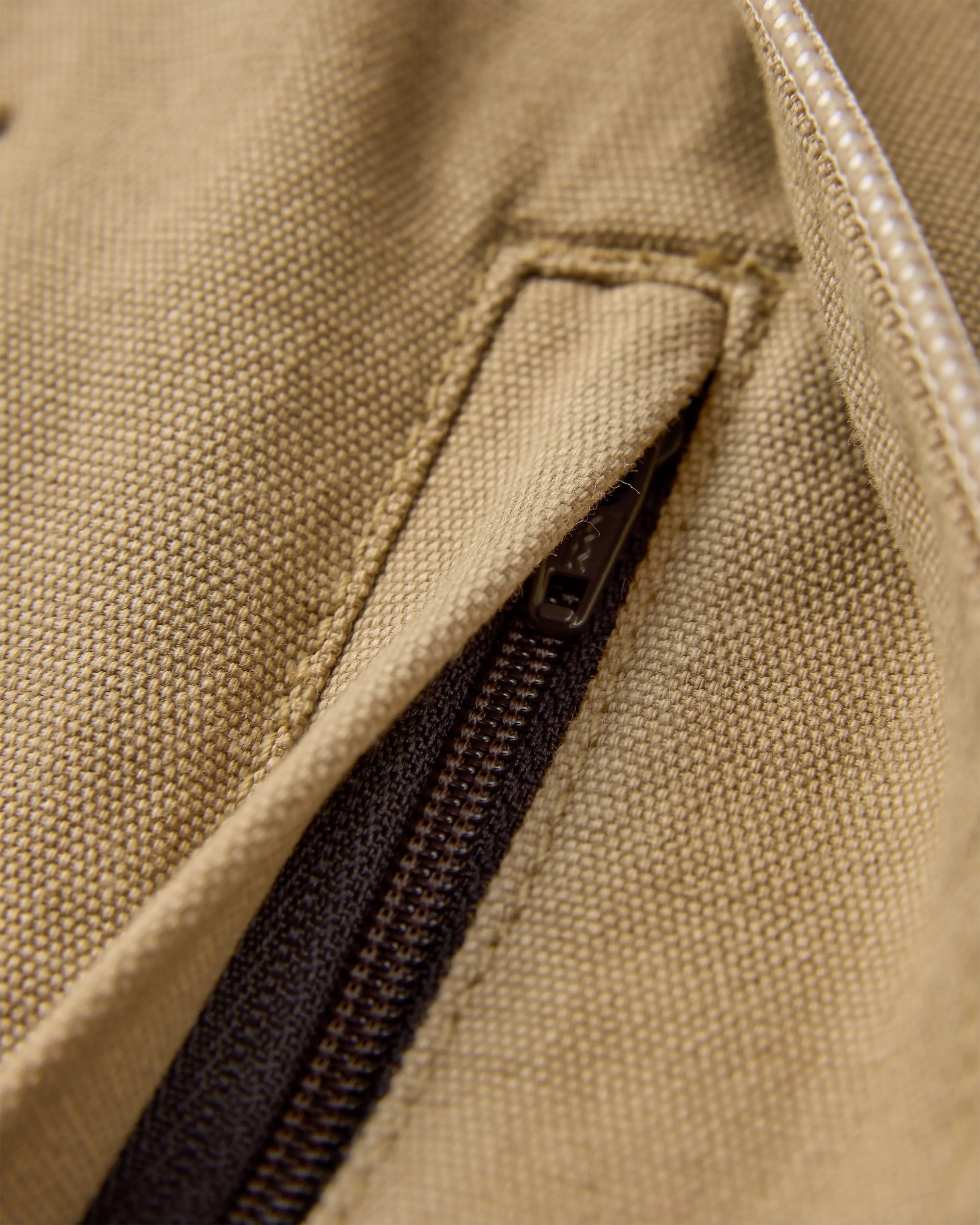 Explorers Organic Cotton Canvas Gilet - Stone