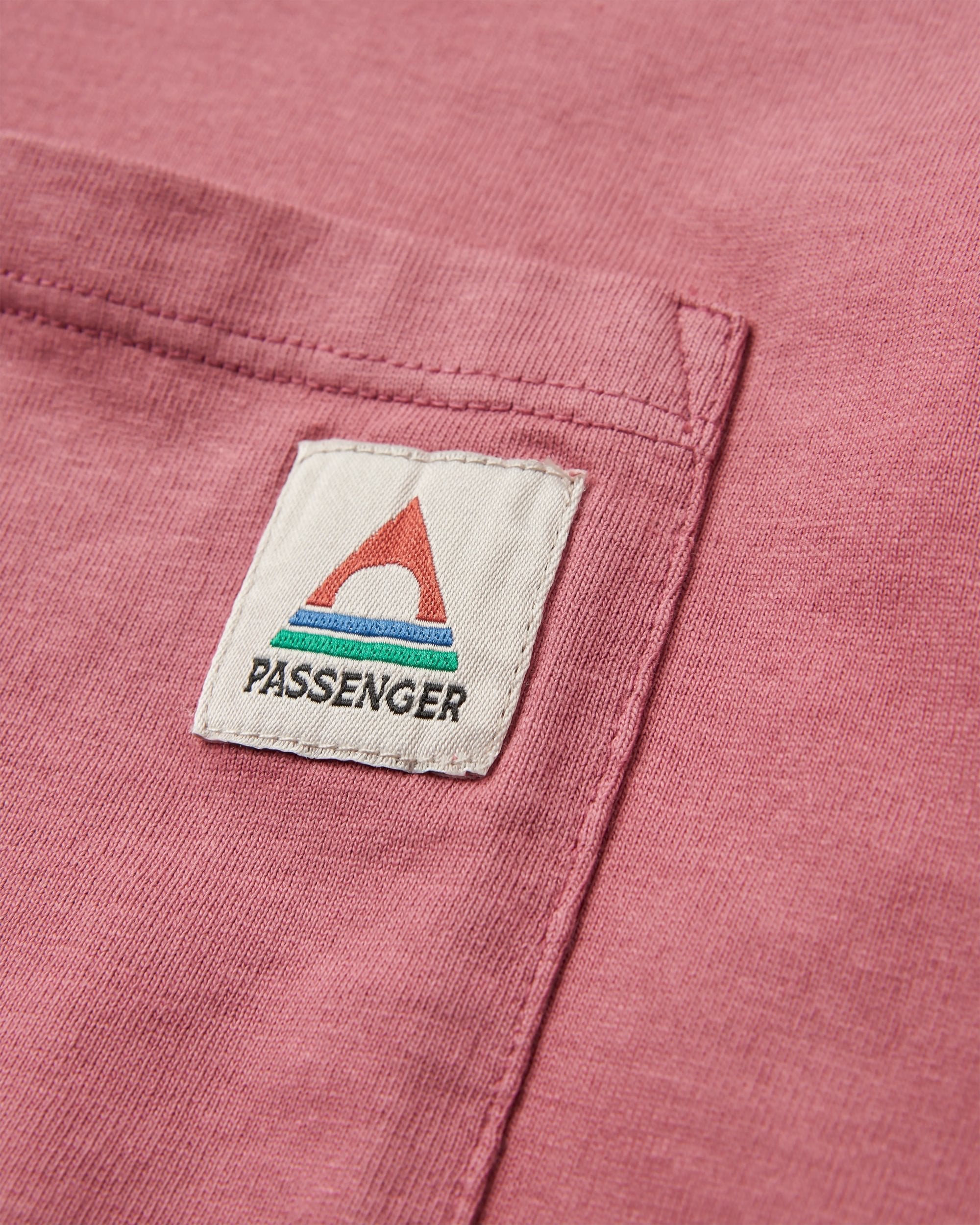 Heritage Organic Relaxed Fit LS T-Shirt - Mauve Dusk