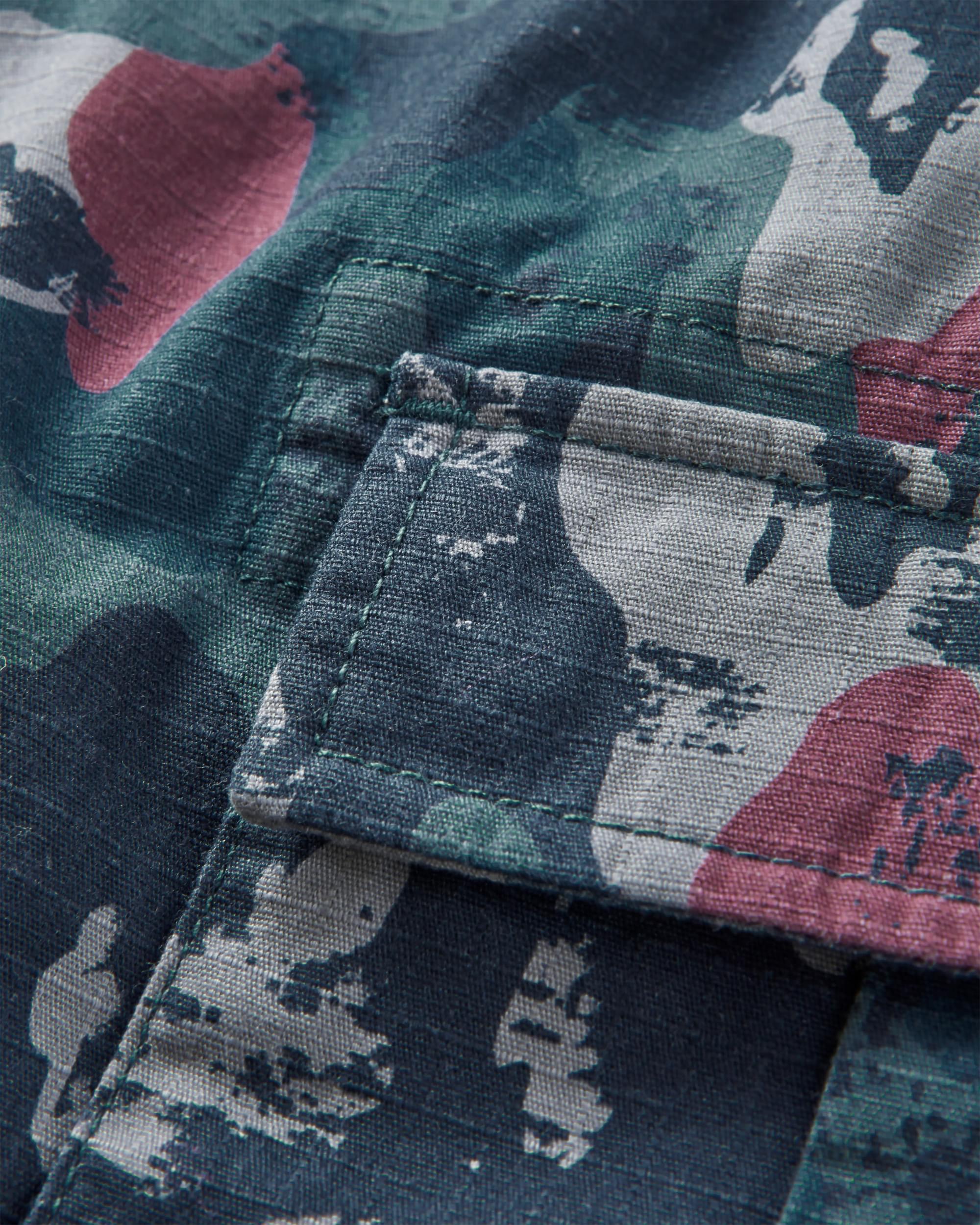 Adventurer Cargo Cotton Short - Sycamore Camo