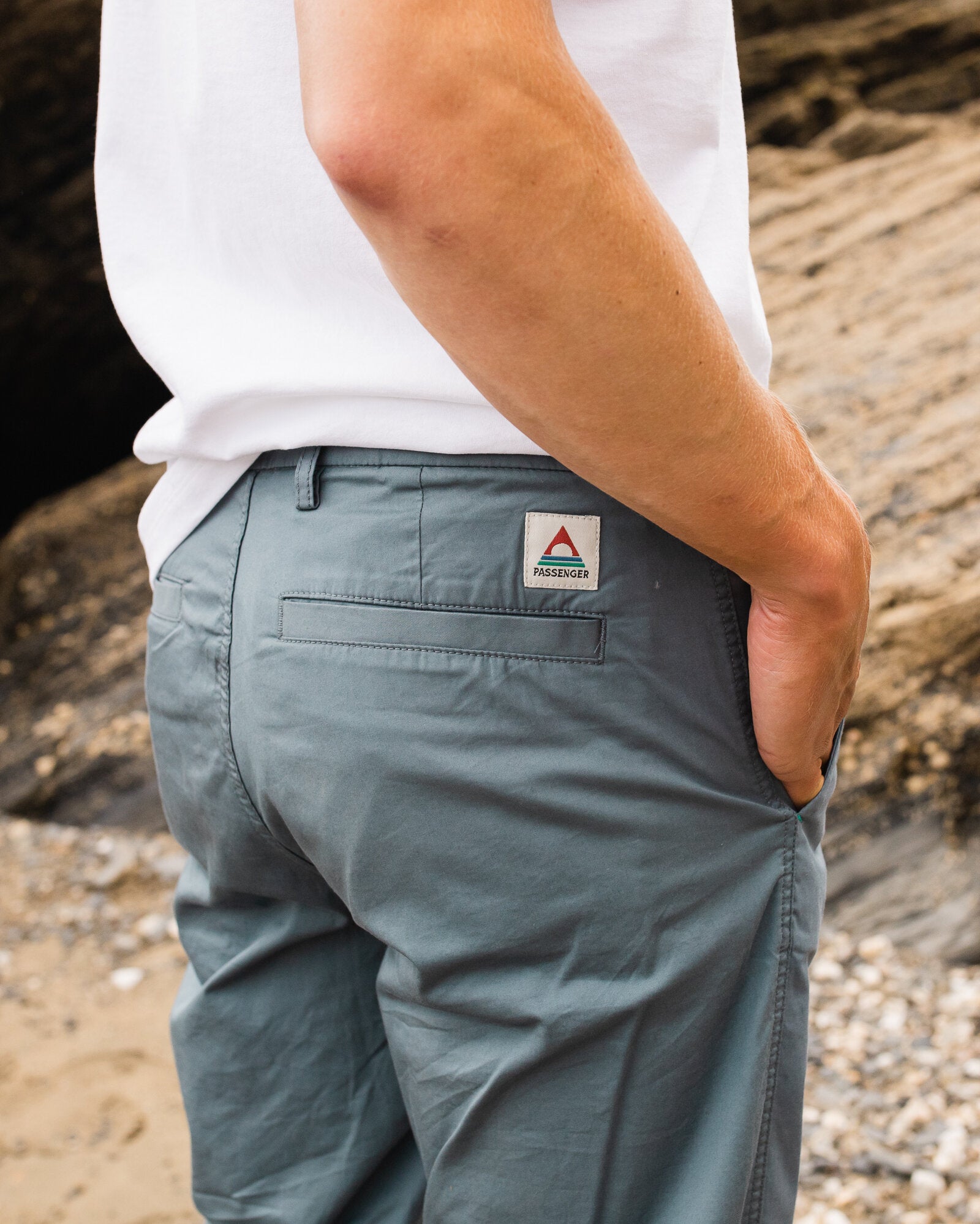 365 Light Organic Trouser - Storm Grey