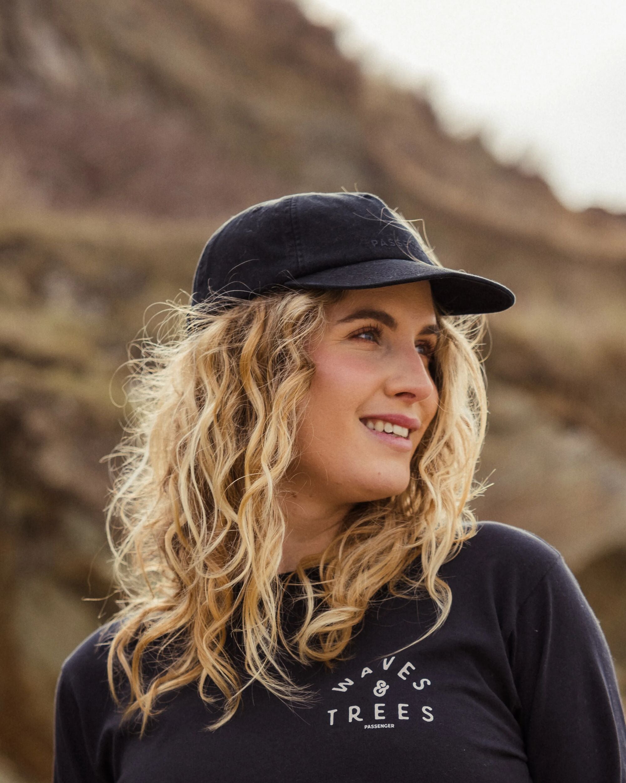 Byron Recycled Cap - Faded Black