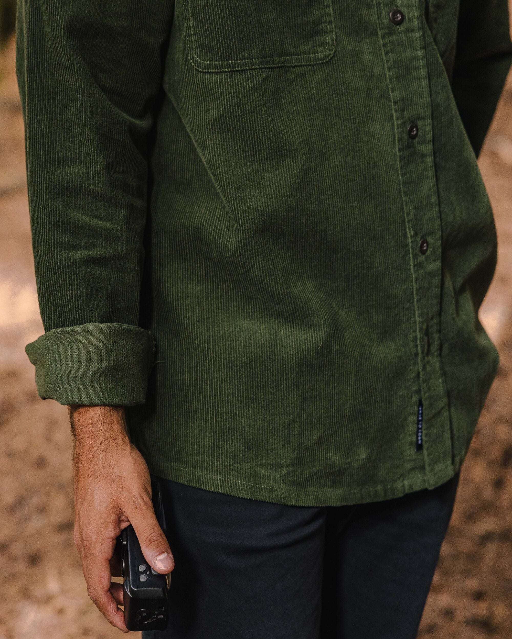 Backcountry Corduroy Shirt - Fir Tree
