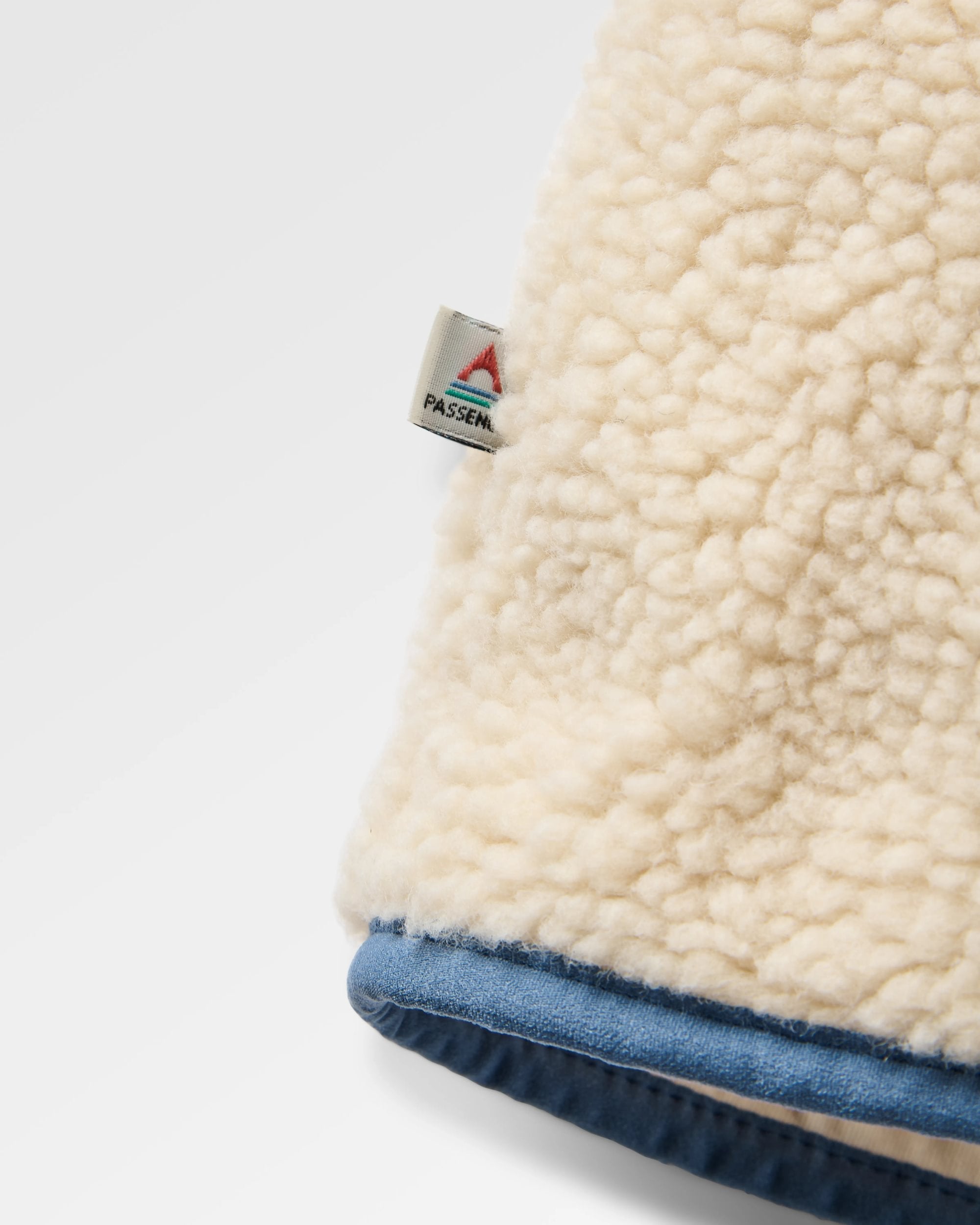 Clover Recycled Sherpa Hooded Fleece - Oat